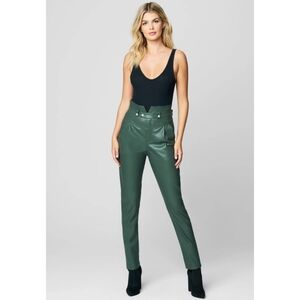 NWT BlankNYC High Rise Vegan Leather Pants, Size 26, Color As You Said